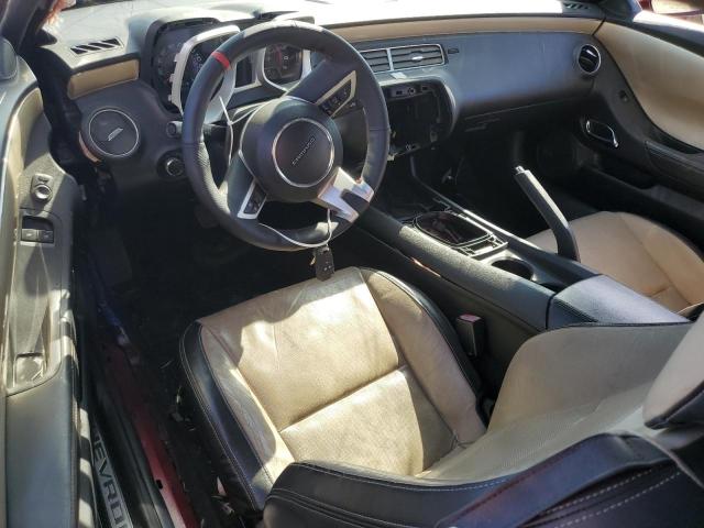 2G1FT1EW4A9139701 - 2010 CHEVROLET CAMARO SS RED photo 8