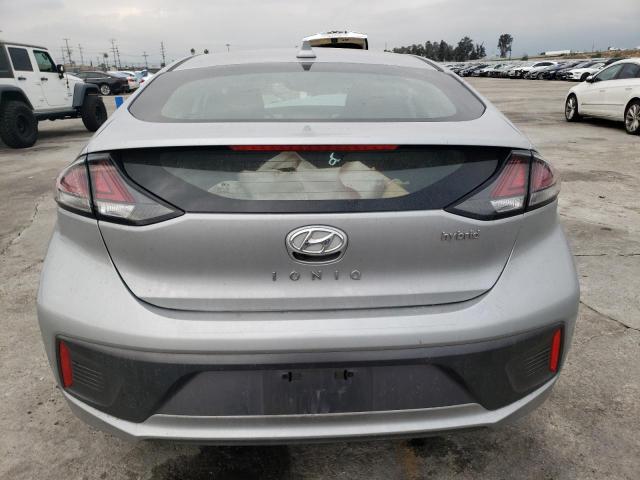 KMHC85LC3MU250433 - 2021 HYUNDAI IONIQ SEL SILVER photo 6