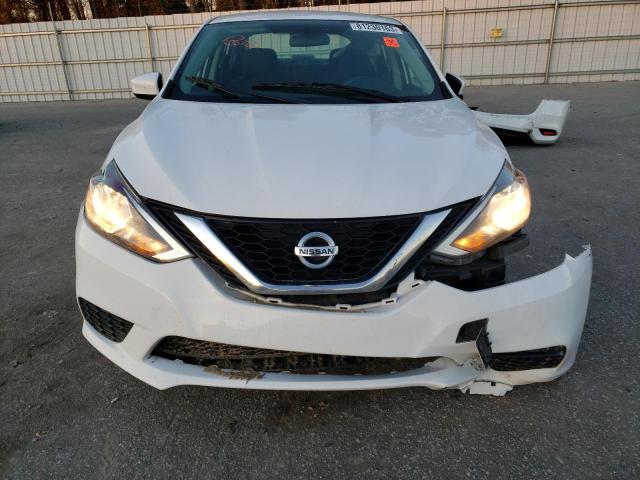 3N1AB7AP2KY289025 - 2019 NISSAN SENTRA S WHITE photo 5