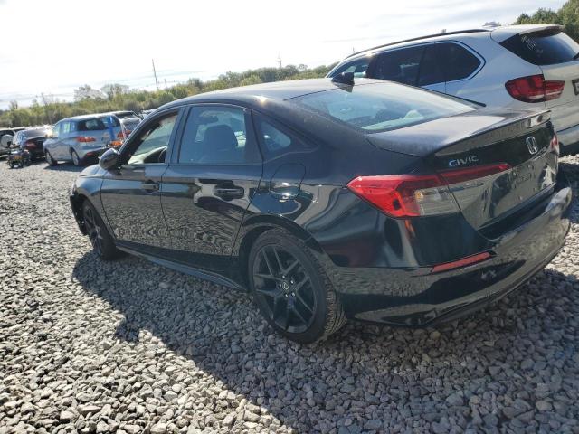 2HGFE2F55NH592770 - 2022 HONDA CIVIC SPORT BLACK photo 2