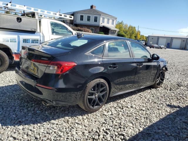 2HGFE2F55NH592770 - 2022 HONDA CIVIC SPORT BLACK photo 3