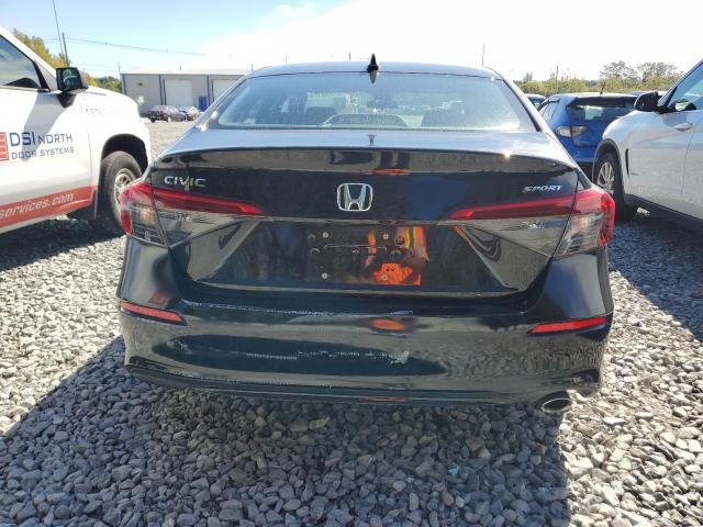 2HGFE2F55NH592770 - 2022 HONDA CIVIC SPORT BLACK photo 6