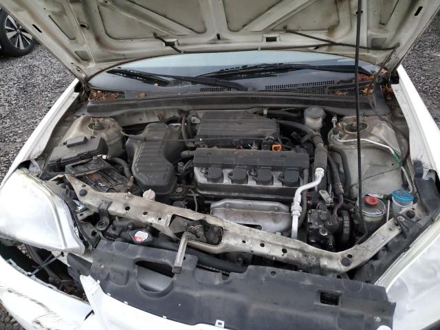 2HGES16395H586676 - 2005 HONDA CIVIC DX VP WHITE photo 11