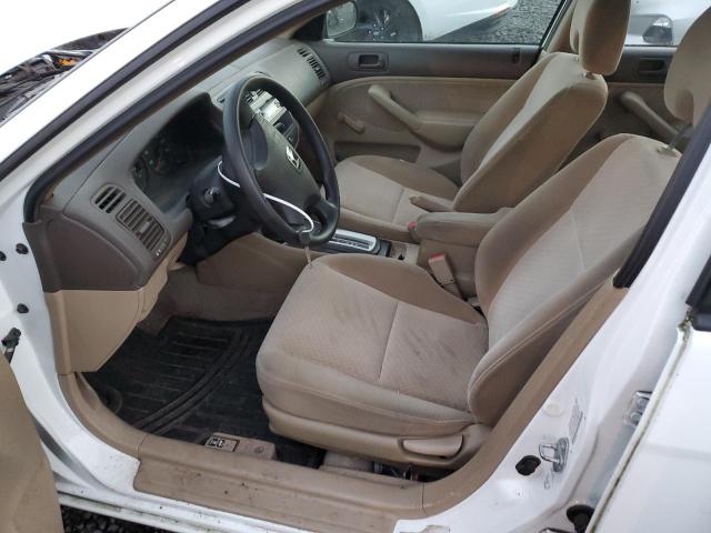 2HGES16395H586676 - 2005 HONDA CIVIC DX VP WHITE photo 7
