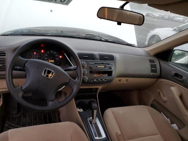 2HGES16395H586676 - 2005 HONDA CIVIC DX VP WHITE photo 8