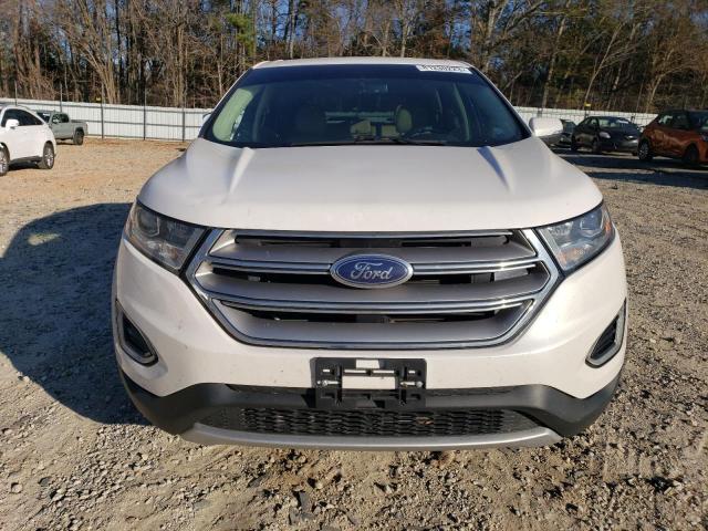 2FMPK3J96GBC33926 - 2016 FORD EDGE SEL WHITE photo 5