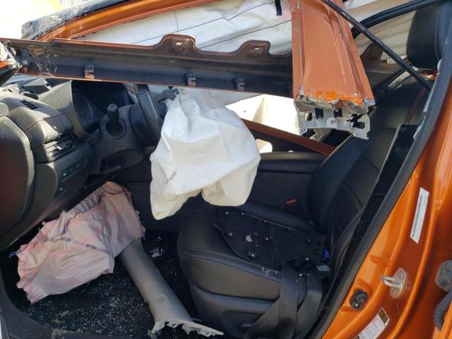 3N1AB8DVXMY274551 - 2021 NISSAN SENTRA SR ORANGE photo 7