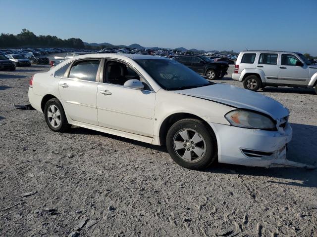 2G1WT57K091182802 - 2009 CHEVROLET IMPALA 1LT WHITE photo 4