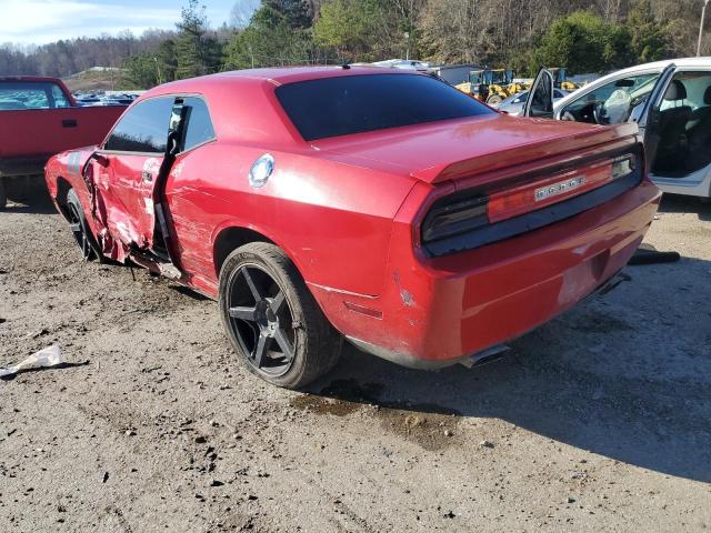 2B3CJ5DT2BH516047 - 2011 DODGE CHALLENGER R/T RED photo 2