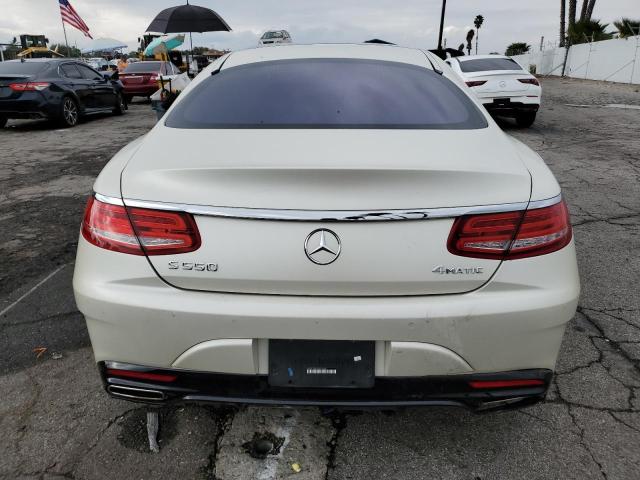 WDDXJ8FB9GA012080 - 2016 MERCEDES-BENZ S 550 WHITE photo 6