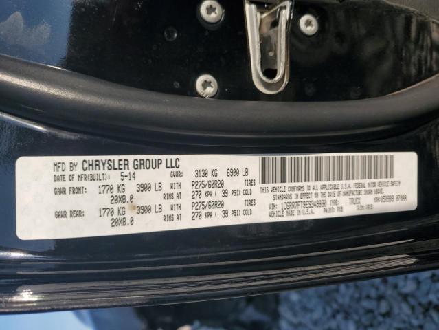 1C6RR7FT9ES349880 - 2014 RAM 1500 ST BLACK photo 12