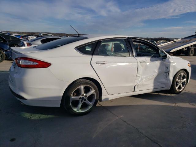 3FA6P0H74GR305198 - 2016 FORD FUSION SE WHITE photo 3