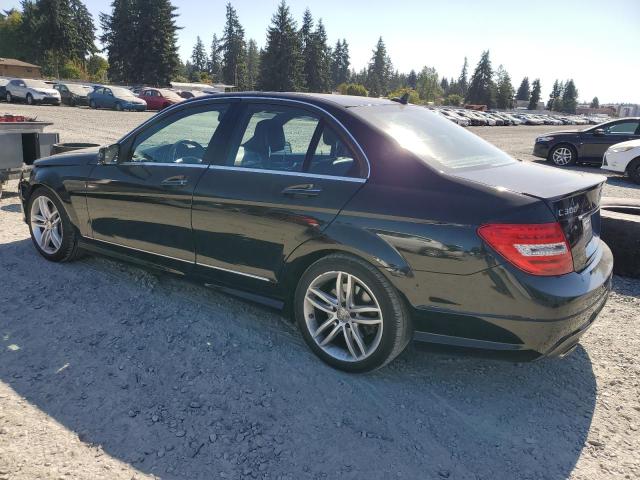 WDDGF8AB1DR272527 - 2013 MERCEDES-BENZ C 300 4MATIC BLACK photo 2