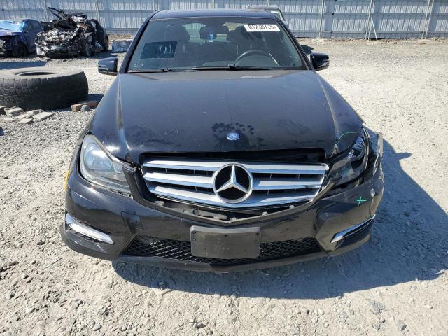 WDDGF8AB1DR272527 - 2013 MERCEDES-BENZ C 300 4MATIC BLACK photo 5