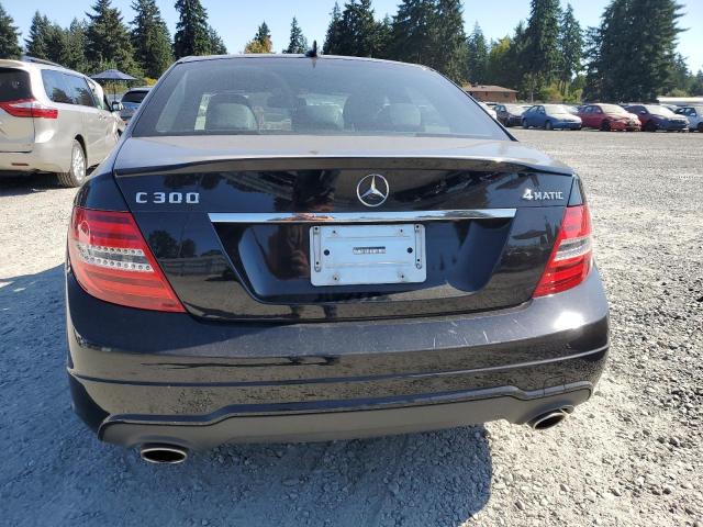 WDDGF8AB1DR272527 - 2013 MERCEDES-BENZ C 300 4MATIC BLACK photo 6