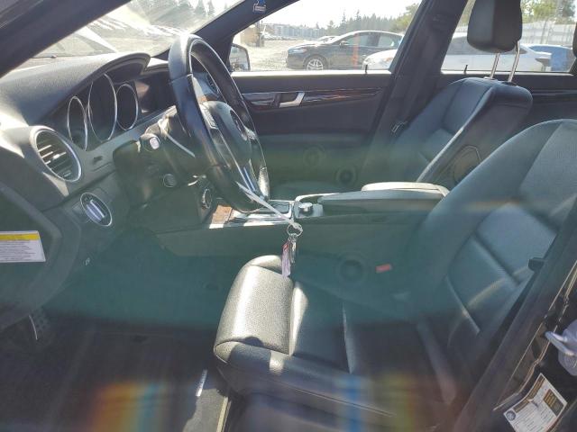 WDDGF8AB1DR272527 - 2013 MERCEDES-BENZ C 300 4MATIC BLACK photo 7