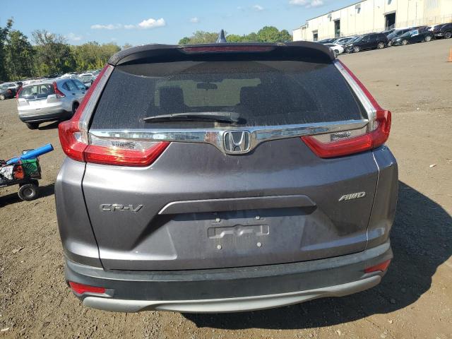 2HKRW2H53KH671718 - 2019 HONDA CR-V EX GRAY photo 6
