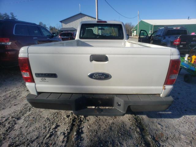 1FTYR10D68PA38854 - 2008 FORD RANGER WHITE photo 6