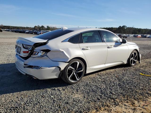 1HGCV1F31LA142749 - 2020 HONDA ACCORD SPORT WHITE photo 3