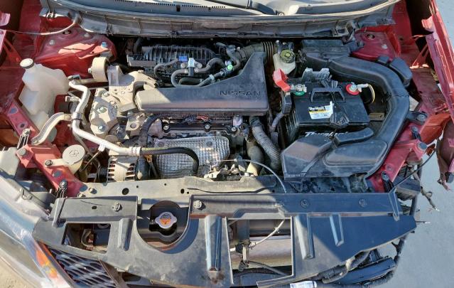 KNMAT2MT0FP546986 - 2015 NISSAN ROGUE S ბურგუნდია ფოტო 12