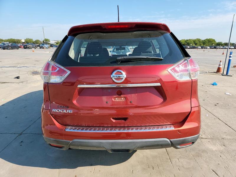 KNMAT2MT0FP546986 - 2015 NISSAN ROGUE S ბურგუნდია ფოტო 6