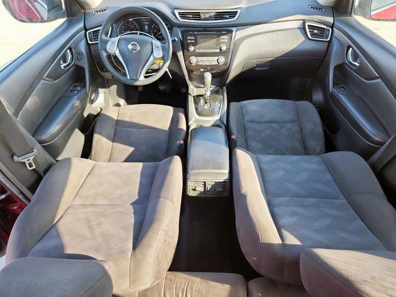 KNMAT2MT0FP546986 - 2015 NISSAN ROGUE S ბურგუნდია ფოტო 8