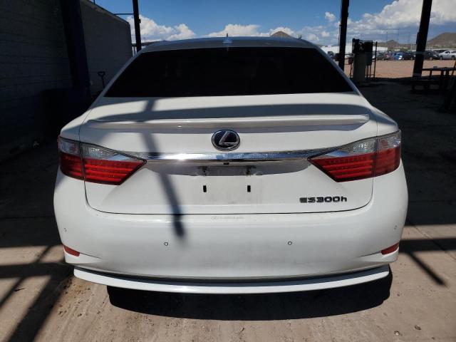 JTHBW1GG5E2039869 - 2014 LEXUS ES 300H WHITE photo 6
