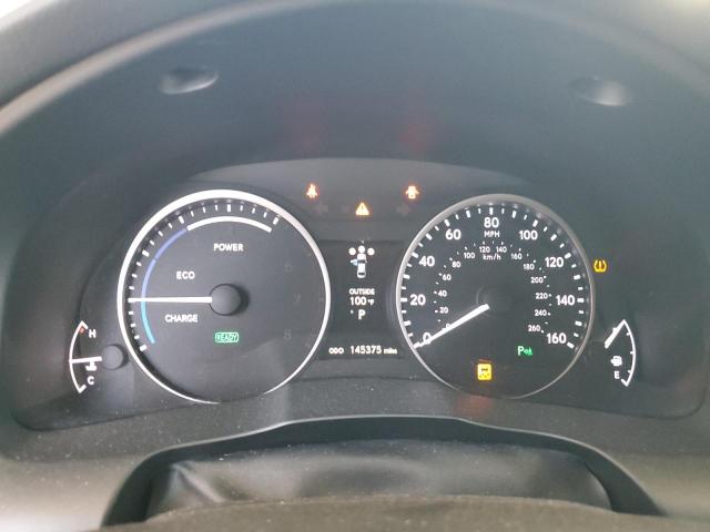 JTHBW1GG5E2039869 - 2014 LEXUS ES 300H WHITE photo 9