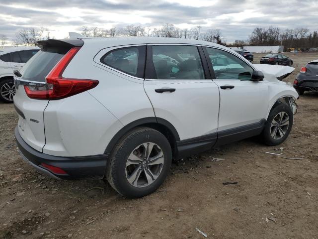 2HKRW6H39KH230407 - 2019 HONDA CR-V LX WHITE photo 3