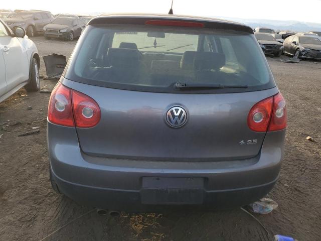 WVWDR71K87W174762 - 2007 VOLKSWAGEN RABBIT GRAY photo 6