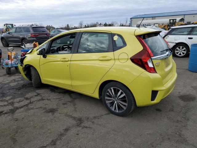 JHMGK5H72GS007682 - 2016 HONDA FIT EX YELLOW photo 2