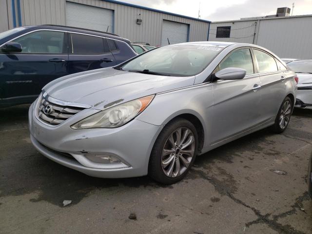 5NPEC4AC0BH002687 - 2011 HYUNDAI SONATA SE SILVER photo 1