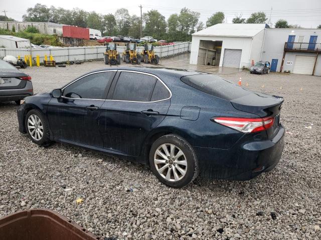 4T1B11HK9JU516364 - 2018 TOYOTA CAMRY L BLUE photo 2