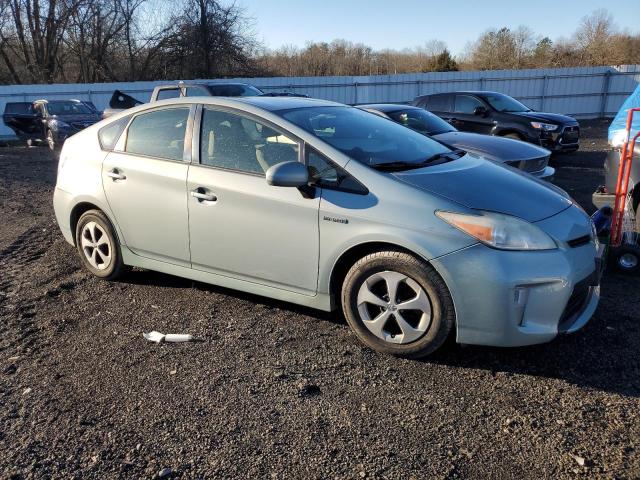 JTDKN3DU7C5500107 - 2012 TOYOTA PRIUS BLUE photo 4