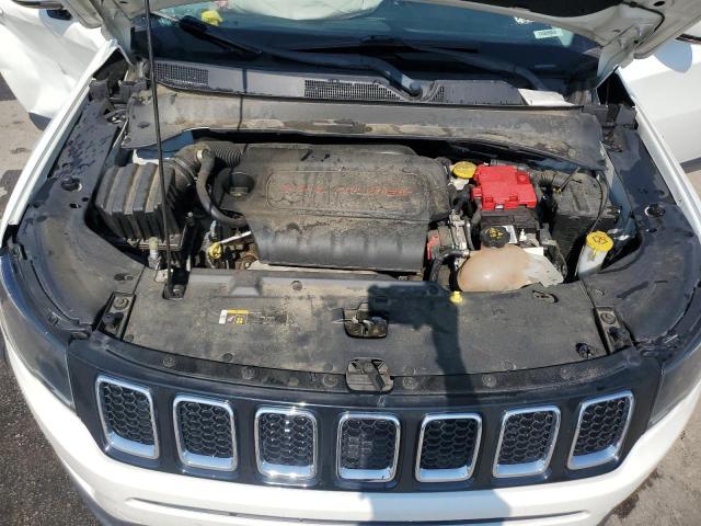 3C4NJDCB1KT596619 - 2019 JEEP COMPASS LIMITED Biały zdjęcie 12
