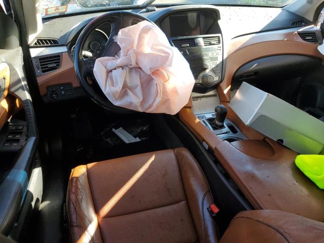 2HNYB1H49AH501292 - 2010 ACURA ZDX TECHNOLOGY GRAY photo 8