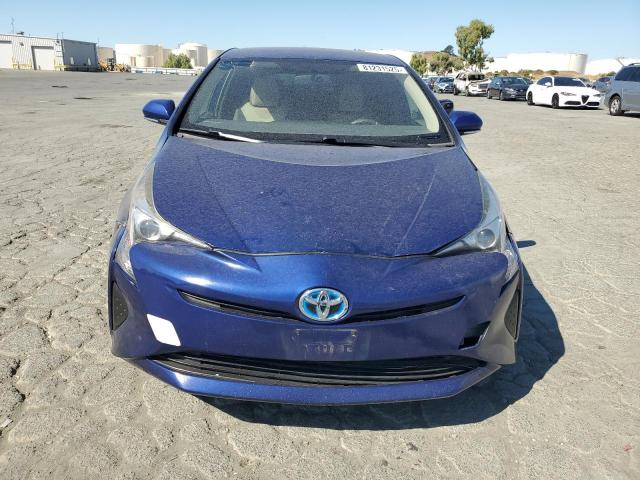 JTDKBRFU8G3527424 - 2016 TOYOTA PRIUS BLUE photo 5