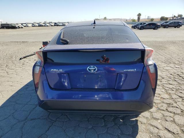 JTDKBRFU8G3527424 - 2016 TOYOTA PRIUS BLUE photo 6