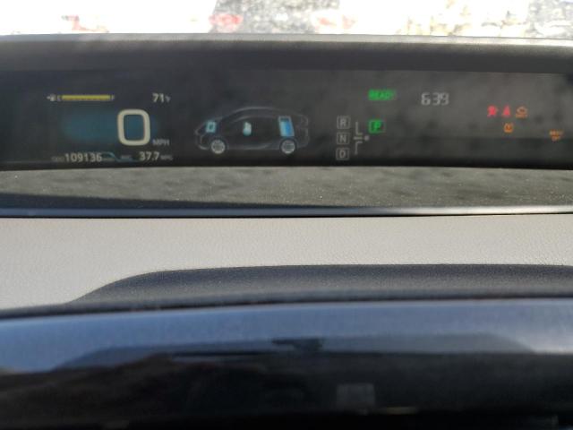 JTDKBRFU8G3527424 - 2016 TOYOTA PRIUS BLUE photo 9