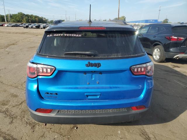 3C4NJDBB0JT480960 - 2018 JEEP COMPASS LATITUDE Blau Foto 6