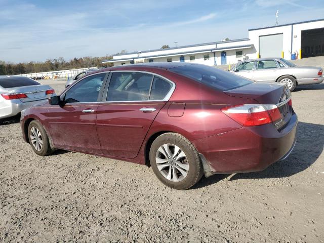 1HGCR2F30FA270334 - 2015 HONDA ACCORD LX BURGUNDY photo 2