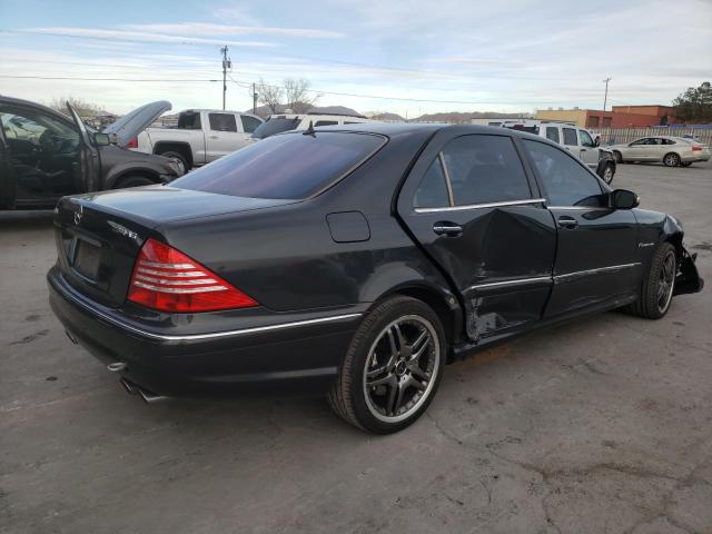 WDBNG74J33A374760 - 2003 MERCEDES-BENZ S 55 AMG GRAY photo 3