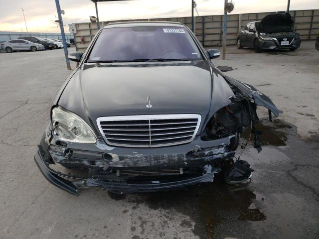 WDBNG74J33A374760 - 2003 MERCEDES-BENZ S 55 AMG GRAY photo 5