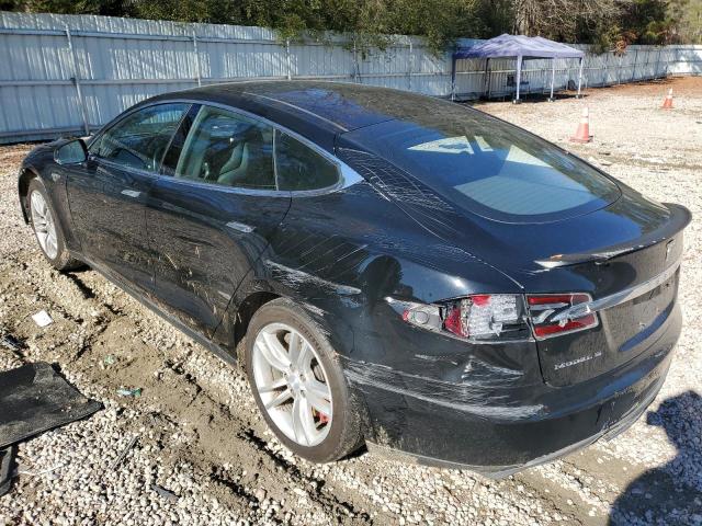 5YJSA1H17EFP52862 - 2014 TESLA MODEL S შავი ფოტო 2