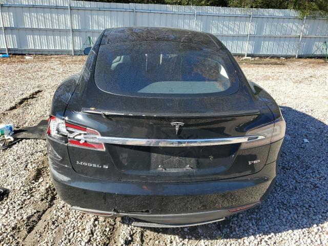 5YJSA1H17EFP52862 - 2014 TESLA MODEL S შავი ფოტო 6