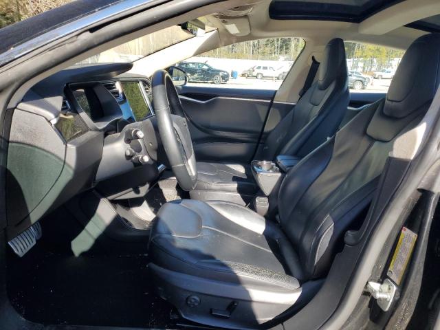 5YJSA1H17EFP52862 - 2014 TESLA MODEL S შავი ფოტო 7