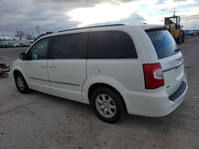 2C4RC1BG6CR350774 - 2012 CHRYSLER TOWN & COU TOURING WHITE photo 2