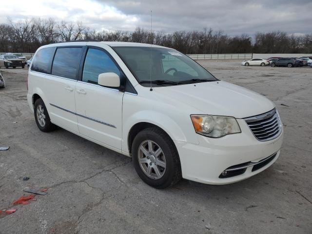 2C4RC1BG6CR350774 - 2012 CHRYSLER TOWN & COU TOURING WHITE photo 4