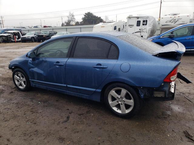 19XFA16699E046214 - 2009 HONDA CIVIC LX-S BLUE photo 2