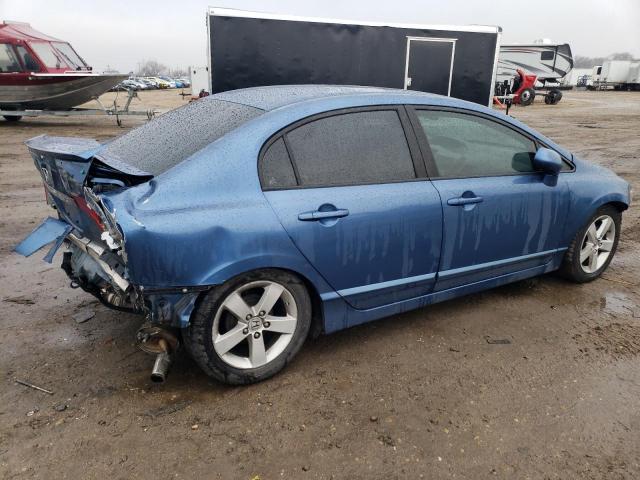 19XFA16699E046214 - 2009 HONDA CIVIC LX-S أزرق صورة 3
